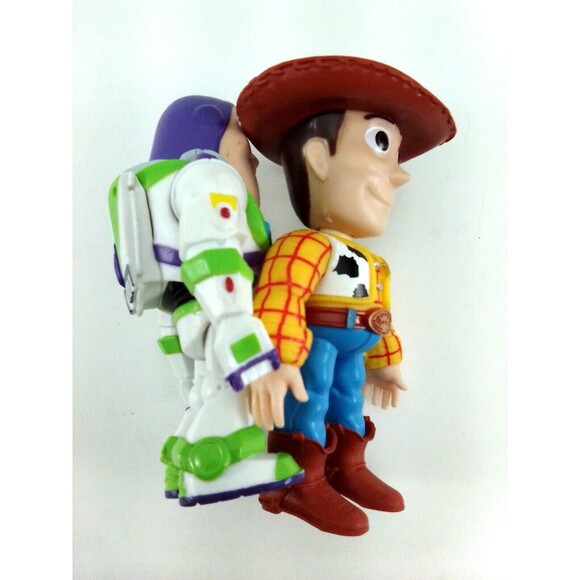 COPY - 2 Action Figures Buzz Lightyear & Sheriff Woody From Toy Story - Picture 4 of 7